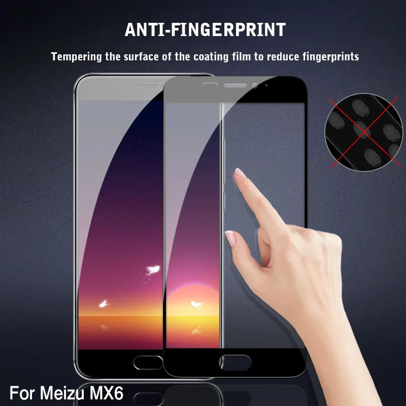 Закаленное стекло DyGod для Meizu MX6 5 2 дюйма переднее защитная пленка экрана замена