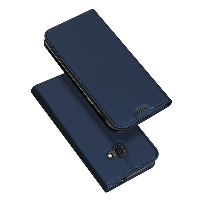 Для samsung Galaxy Xcover 4S Чехол Флип подставка Роскошный PU Кожаный противоударный