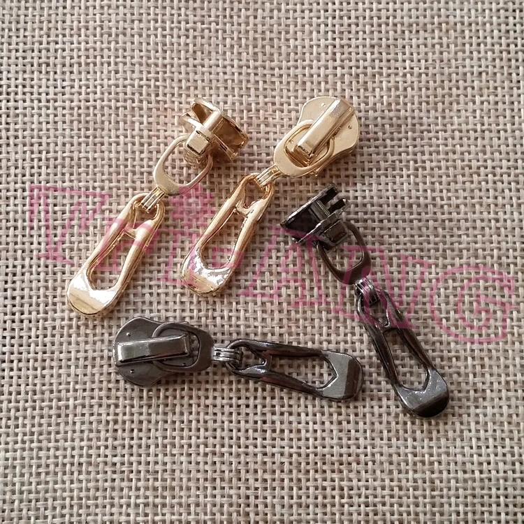 

20pcs/lot, Quality Electroplated 5# Unique Hollowed-out Pattern Zipper Sliders