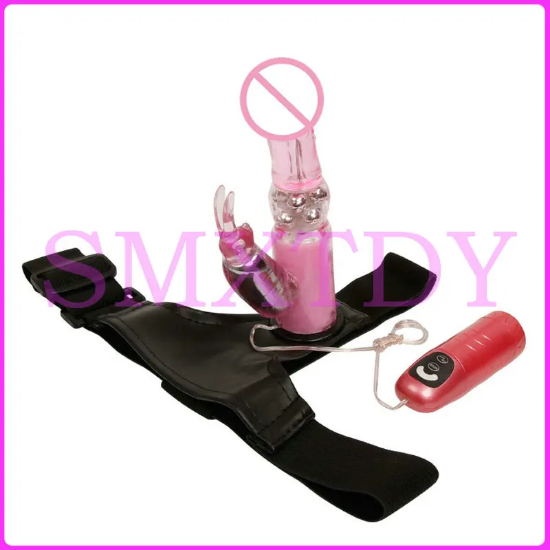 Baile 7 скоростной ремешок на фаллоимитатор вибратор Кролик взрослые секс-игрушки