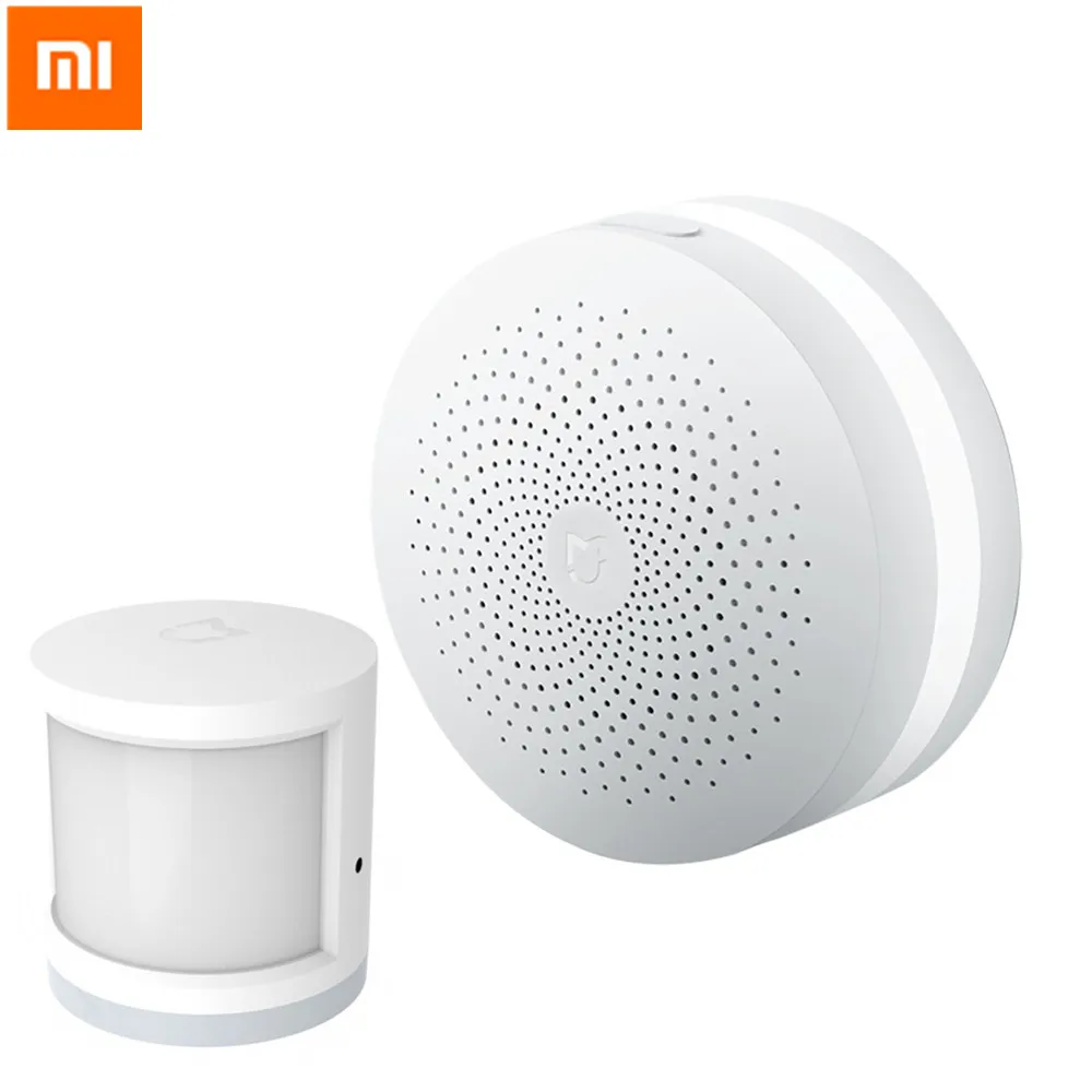 Оригинальный Многофункциональный шлюз Xiaomi для умного дома система сигнализации