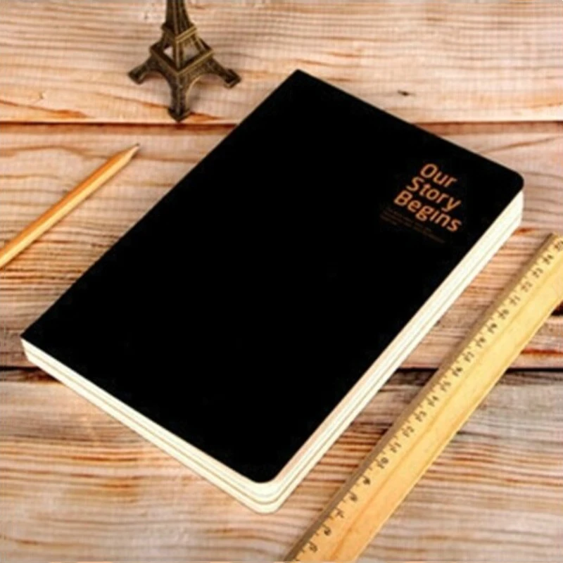 Альбом для набросков в стиле ретро наша история начинается без страницы дневник