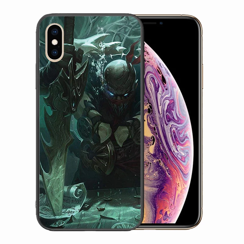 Тонкий Силиконовый ТПУ Мягкие чехол для телефона черный силиконовый iPhone XS