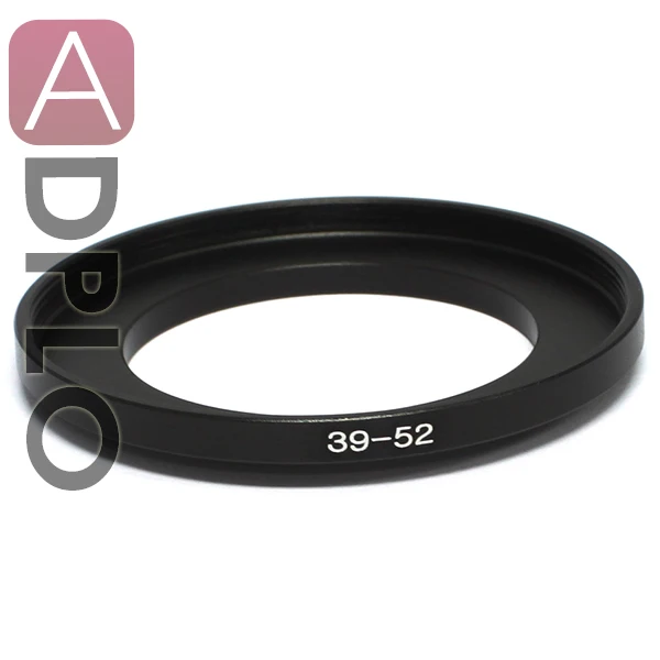 

ADPLO 2PCS 39-52MM 39MM to 52MM Step Up Ring Filter Adapter 39mm Lens to 52mm Accessory