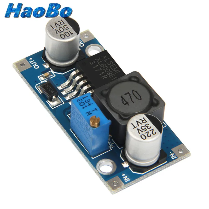DC-DC XL6009 Регулируемый Напряжение Step up Boost мощность модуль преобразователя