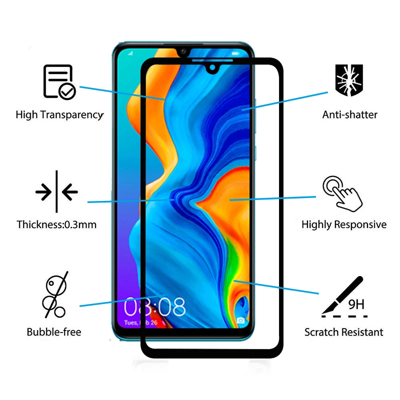 3D для huawei P30 pro glass p 30 lite Защитная пленка для экрана из закаленного стекла P30pro hauwei p30lite светильник 30 p tremp лист Броня cam