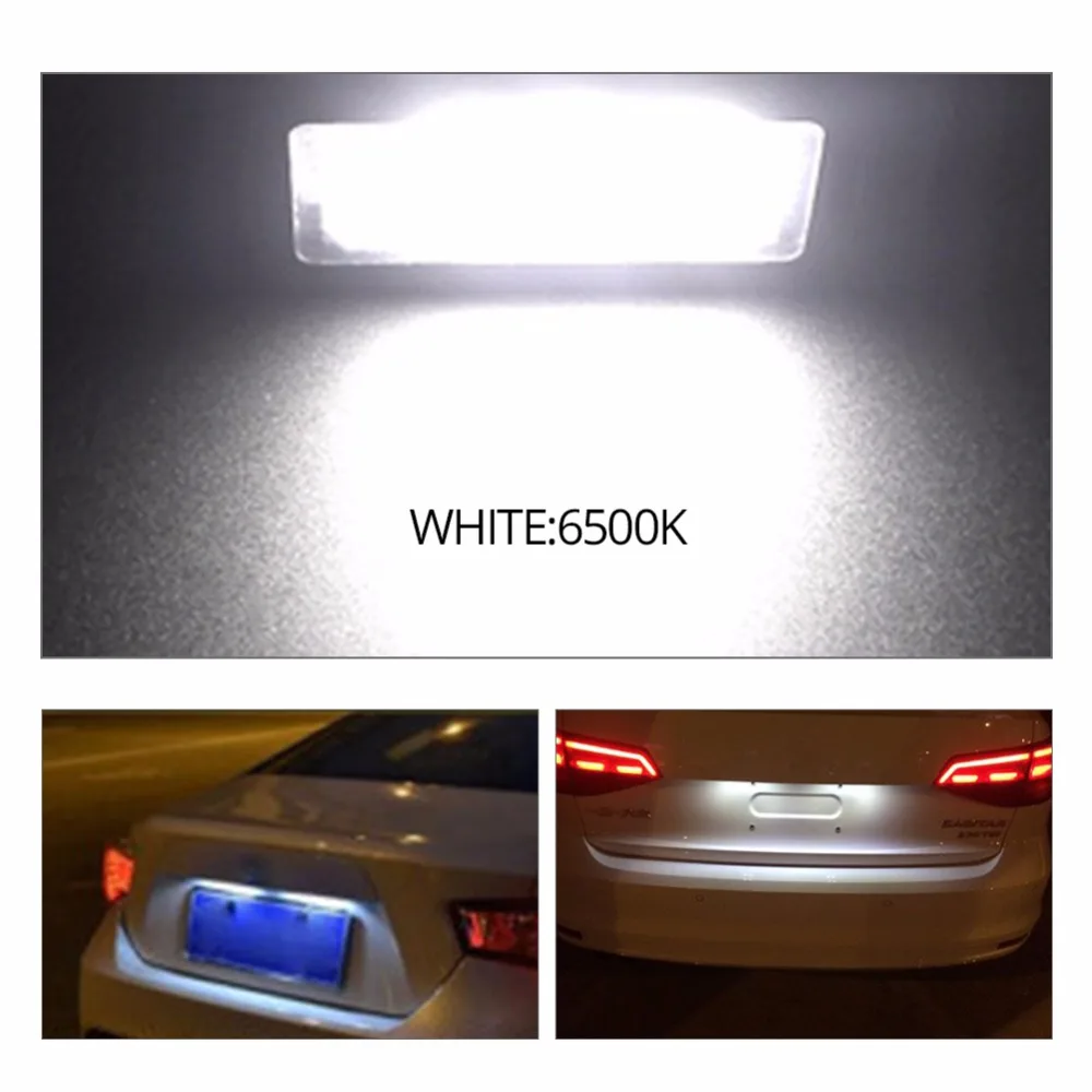 Ламсветильник AmmToo для номерного знака хэтчбека FORD Focus MK2 фара MK3 Fiesta MK6 Mondeo MK4 S Max MK1