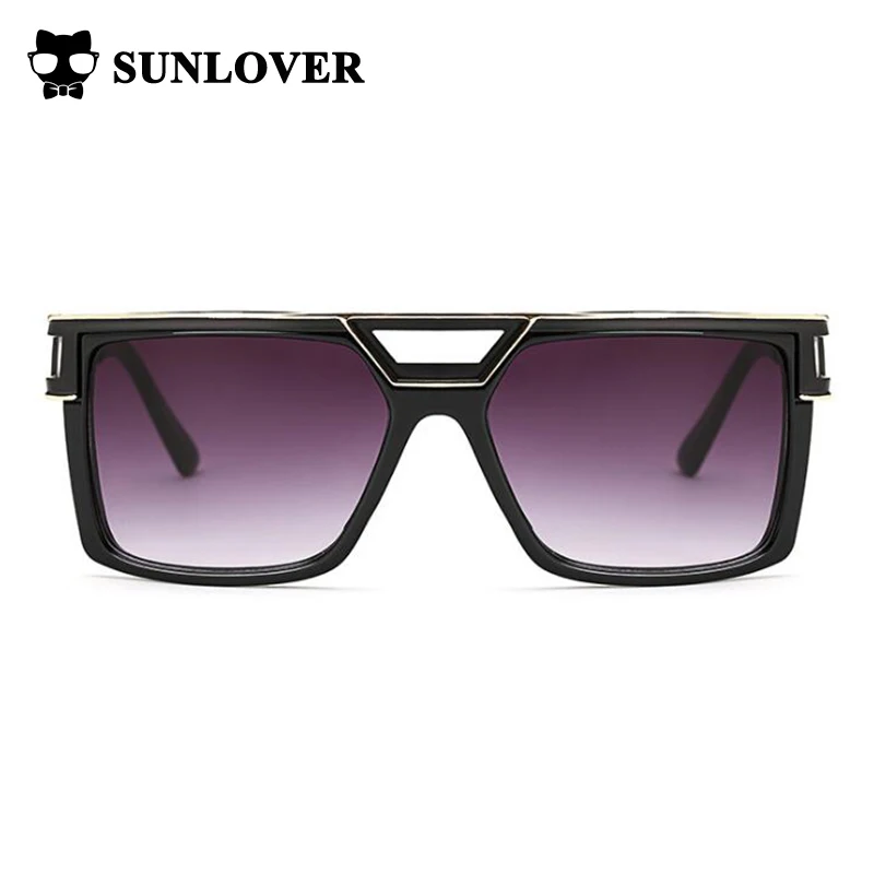 SUNLOVER 2017 New Euro Fashion Vintage Sunglasses Women Hollow Out Elegant Glasses Big Frame Transparent Colors Goggles | Аксессуары для