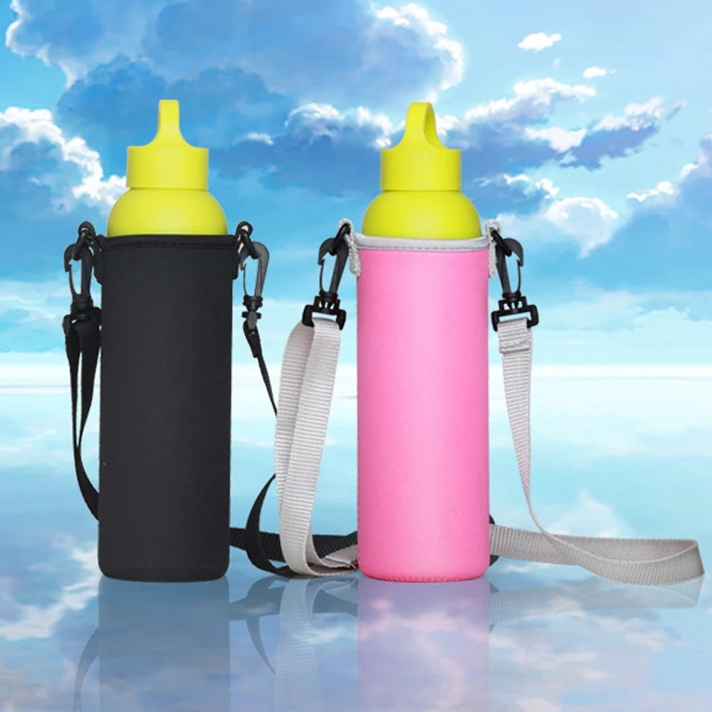 Горячая 550 мл Неопрен Бутылка воды Перевозчик изолированный чехол сумка