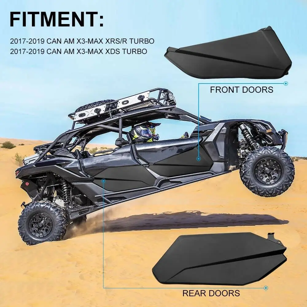 UTV нижние двери панели Передний+ задний бампер для Can-Am X3 Can am maverick x3 canam Макс 715003751- 4 двери