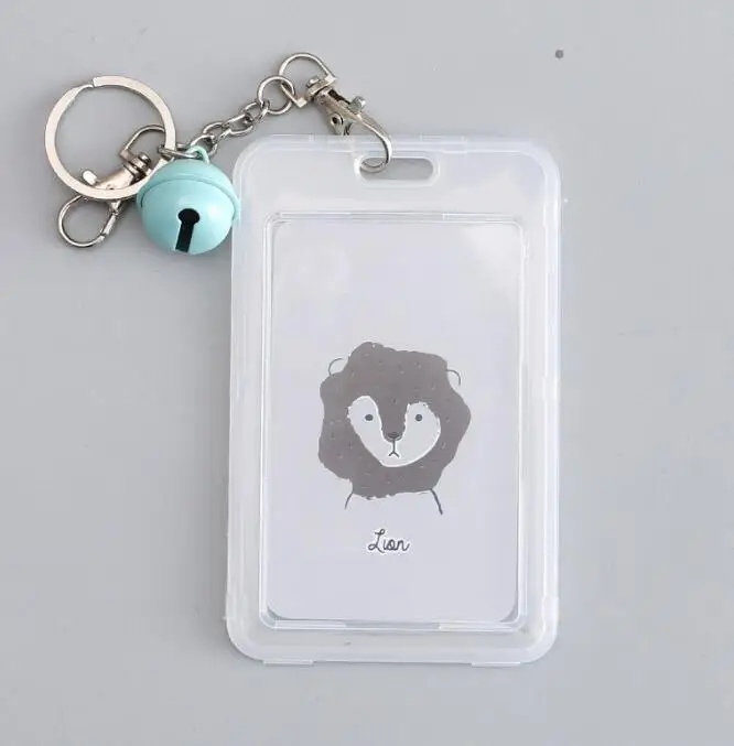 NO.6 1pcs Cute Cactus Card Case Cartoon Cat Card Cover Fashion Card Holder Kids Gift Office School Supplies Stationery - Color: NO.6