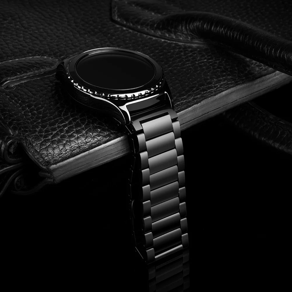 HOCO 20 мм Бабочка Пряжка ремешок из нержавеющей стали для samsung Galaxy gear S2 классический