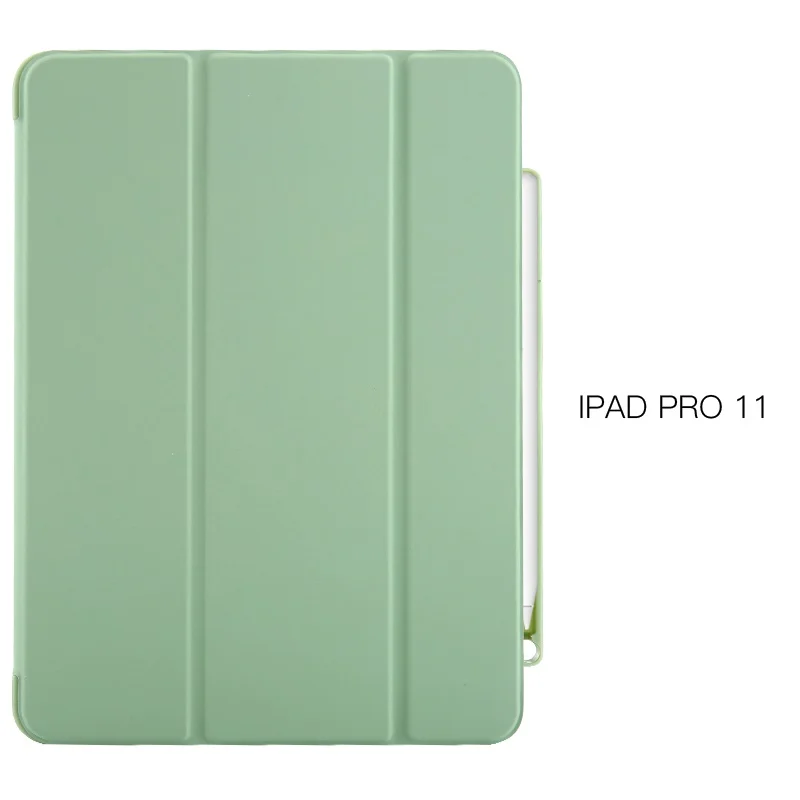 Чехол для Apple iPad Pro 11 дюймов 2018 умный кожаный чехол с держателем карандашом
