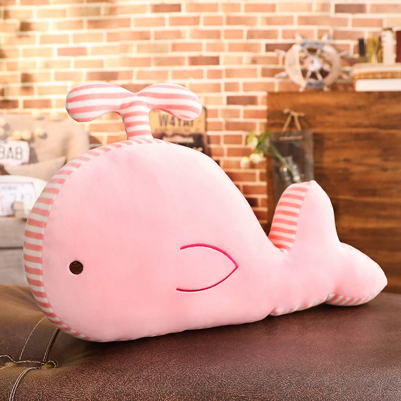 Kawaii в форме Кита подушки мягкие плюшевые игрушки постельные принадлежности