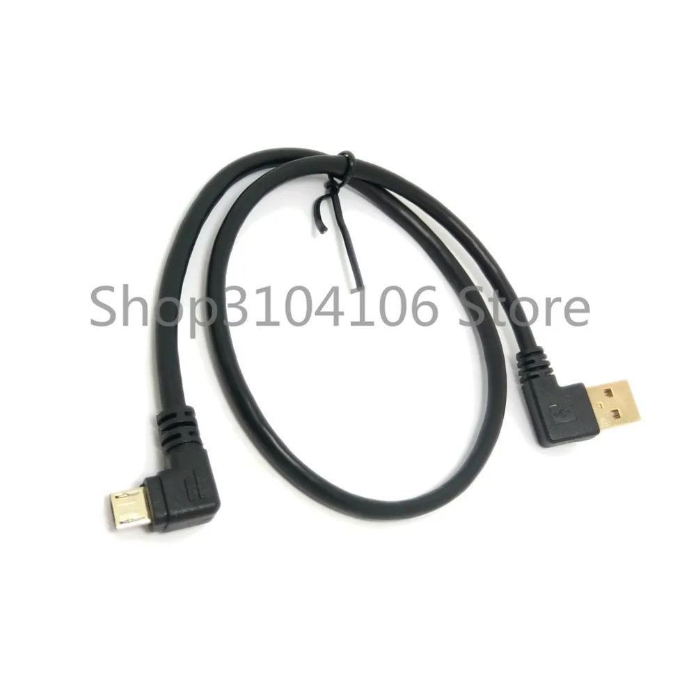 USB 2 0 Мужской 90 градусов правое колено к Micro кабель для передачи данных usb левое
