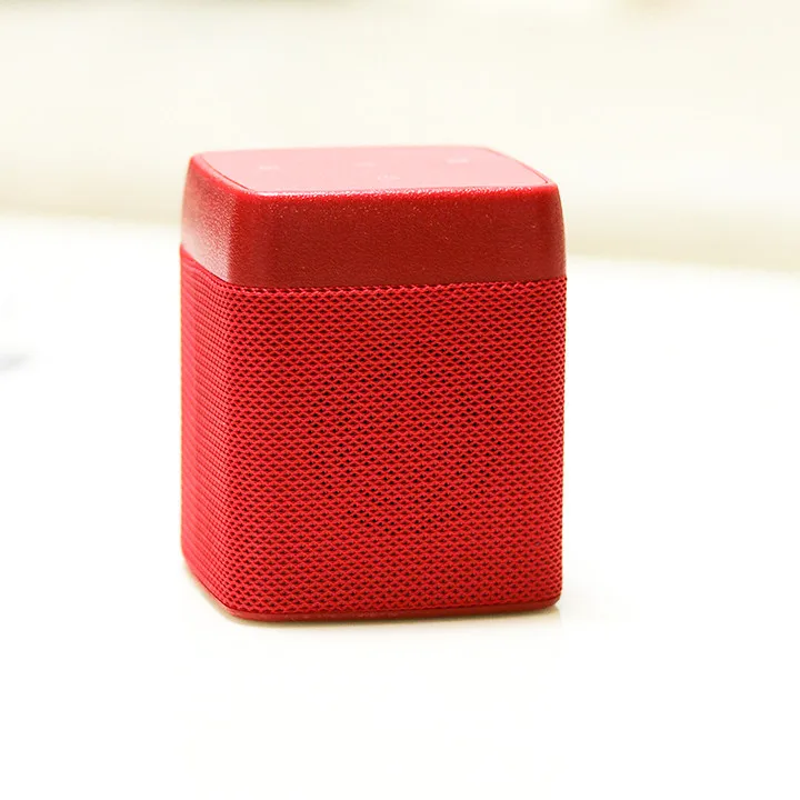 Беспроводной кожаный мини динамик VOBERRY с bluetooth квадратная портативная карта