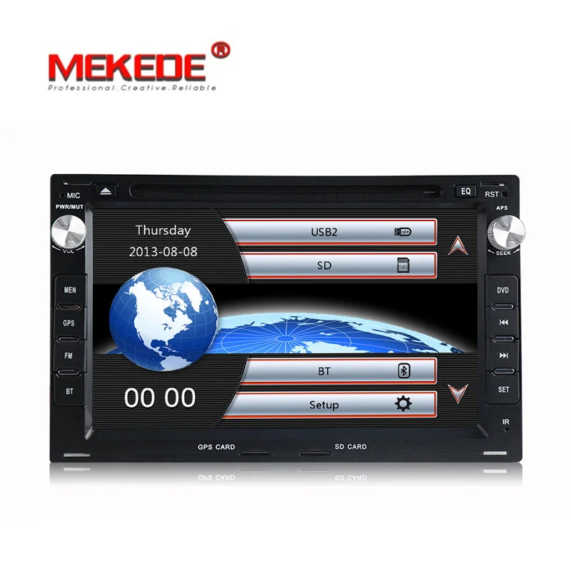 В наличии 2DIN автомобильный GPS Navi для VW Volkswagen PASSAT Golf 4 T4 Passat B5 Sharan CHICO dvd palyer radio aduio BT RDS