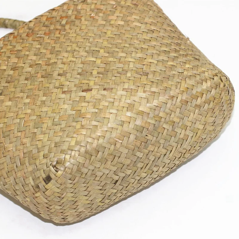 ABDB-Женская Классическая соломенная Летняя Пляжная сумка через плечо маленькая |