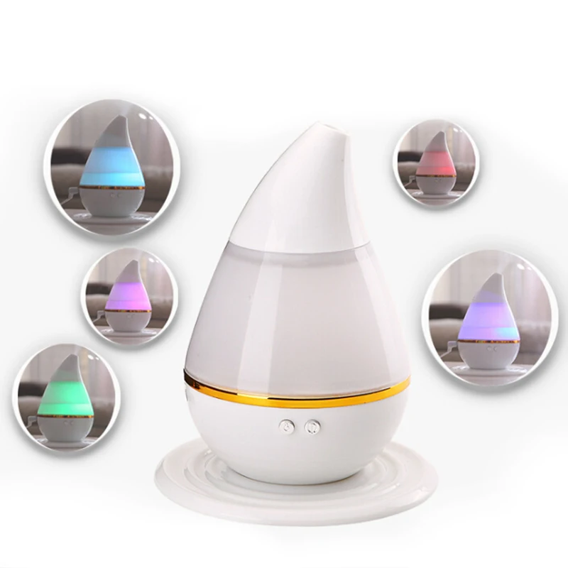 250ML USB Ultrasound Air Humidifier Purifier LED Night Light Aroma Atomizer Moisturizing Skin Care Mist Maker |