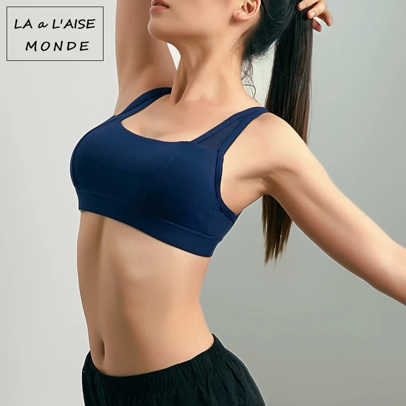 

Women Push Up Sport Bh Woman Fitness Clothing Bras Tops Active Wear Top For Female White Women's Gym Sports Bra Yoga Brassiere
