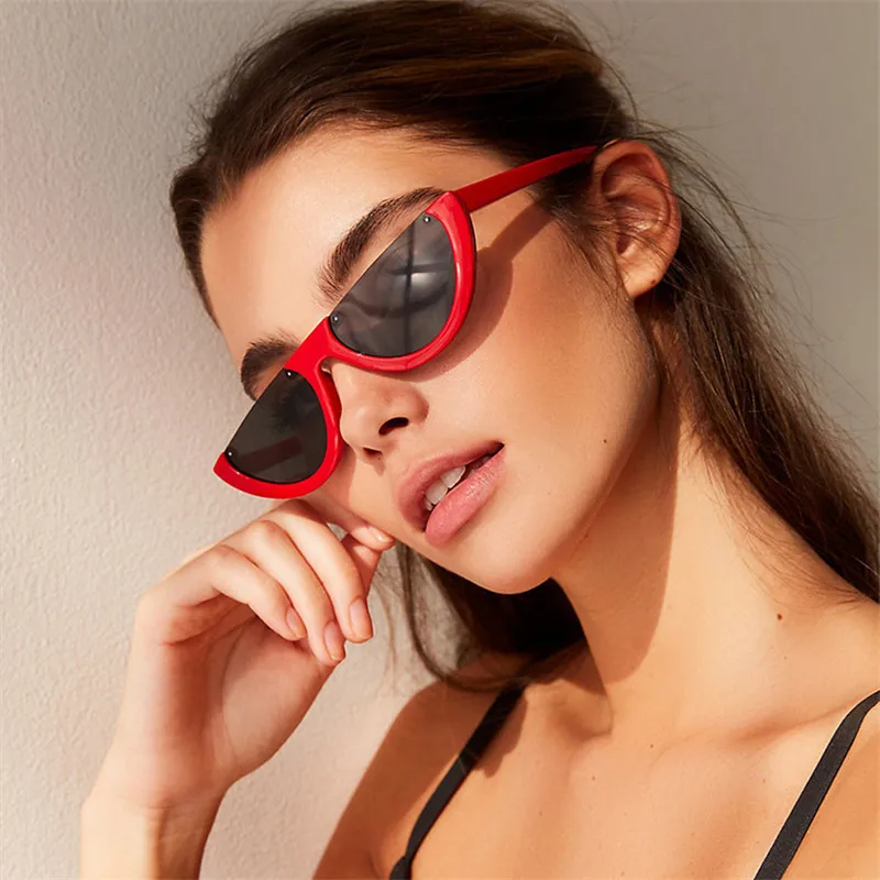 Женские солнцезащитные очки кошачий глаз Oculos De Sol UV400 леопардовые в стиле ретро