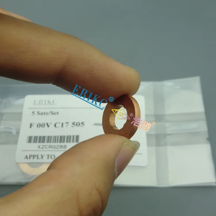 ERIKC Liseron Регулировка медной прокладки F 00V C17 505 для B0s/ch Common Rail Инжектор дизельная