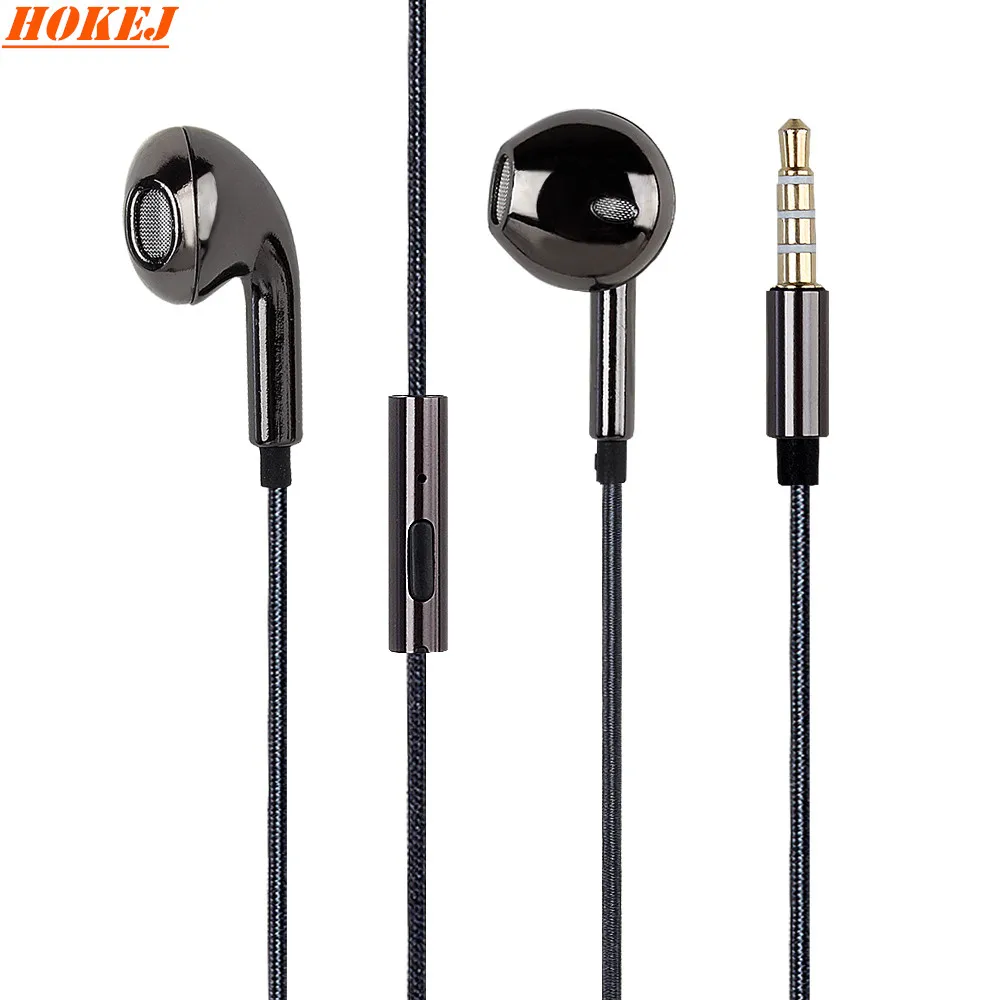 HOKEJ USB стерео кабель для наушников мобильного телефона millet Mi Apple Huawei металл Hi Fi