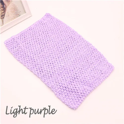 10 Light purple Для детей возрастом от 7 до 10 лет, очень эластичная ткань на груди, плотная ткань для детей 24x32 см, обёрточная грудь, платье с юбкой «сделай сам» - Цвет: 10 Light purple