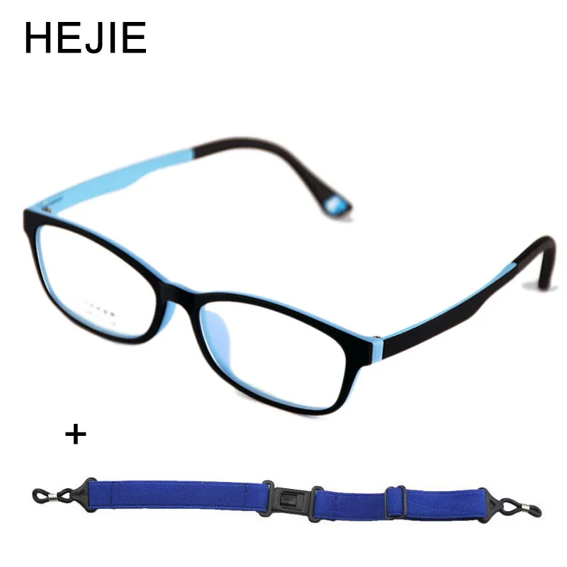 HEJIE дети Ultem оптический оправы для очков Весна Петля эластичный храм