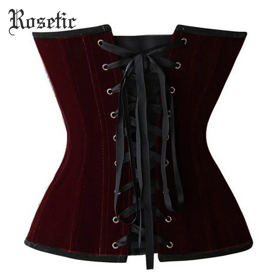Женский Готический корсет на шнуровке без бретелек|corset bustier|bustiers womengothic corset |