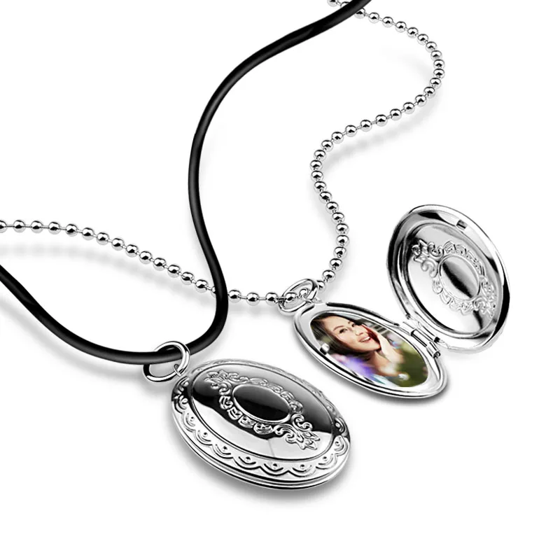 Новый Винтажный античный серебряный цветной цветочный узор резной Овальный