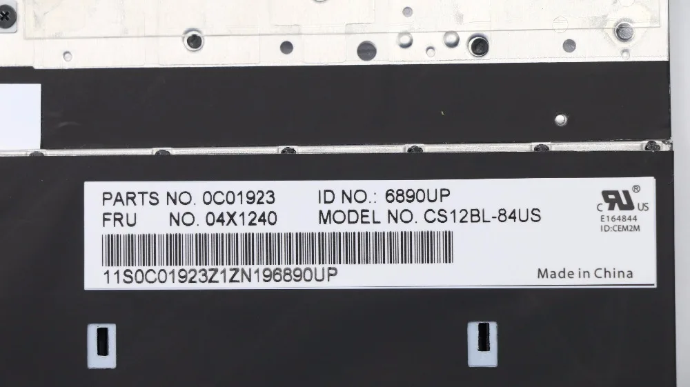 Новая/Оригинальная английская клавиатура с подсветкой для Thinkpad X230 X230i X230T (X230 Tablet)