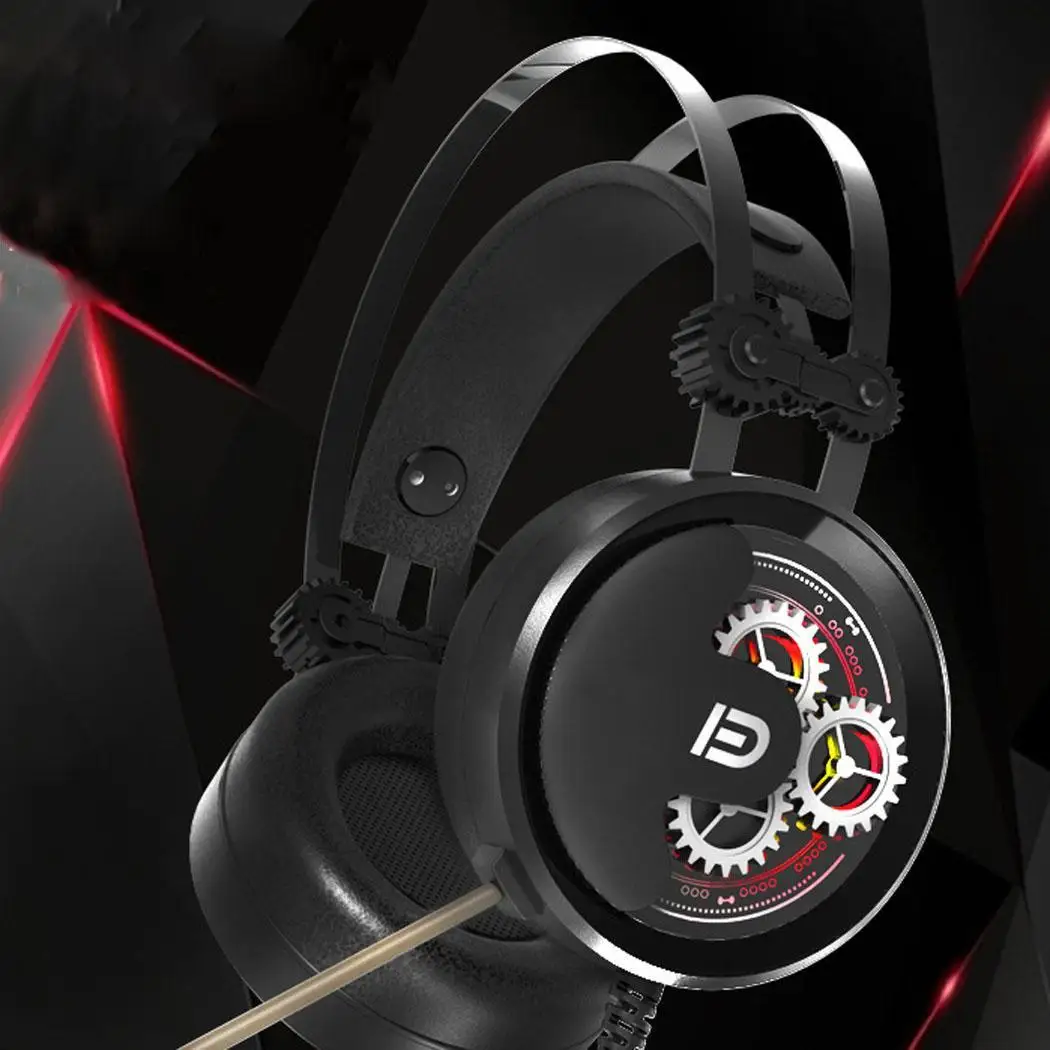 Unisex USB Head-mounted Wired Line-in Microphone Phone Black 25mW 1103dB X9 1 with microphone Headphone | Электроника