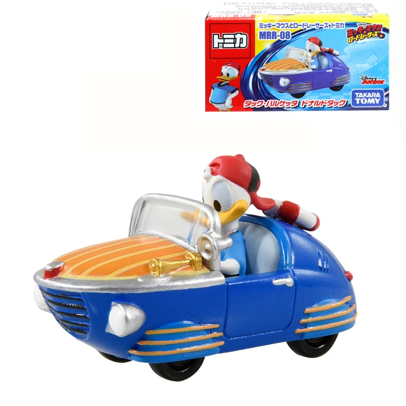 Игрушечный автомобиль Tomica Disney домик Микки родродстер брикет Дональд Дак