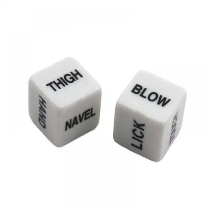 2 шт. Забавные эротические игральные кости эротический крэпс секс светящаяся