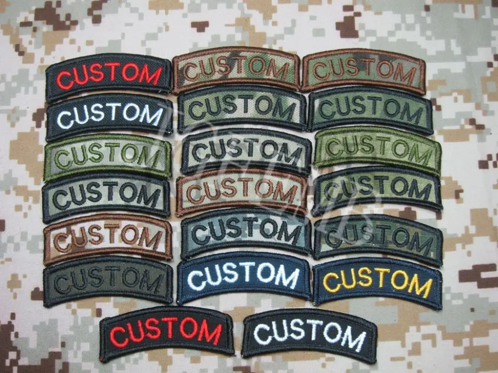 Нашивка С Вышивкой Arc Custom name Tape Text brand | Дом и сад