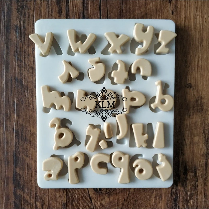 2018 новый мультфильм lowercase письмо Силиконовая Форма Шоколад Украшение конфет