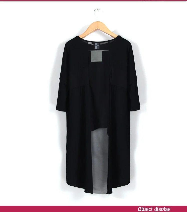 The spring of 2014 Europe and the United States love avant-garde fashion skulls dovetail rock T-shirt dress | Женская одежда
