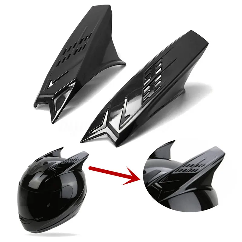 2pcs Full Face Motorcycle Helmet Horns Racing Mohawk Personality Durable Horn Accessories | Автомобили и мотоциклы