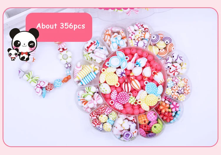 Shui Xi Модные игрушки для девочек красочные игрушки DIY браслет игрушки ювелирные изделия делая детей Хама бусины развивающие 3D головоломки Perler бусины игрушки GYH - Цвет: Shui Xi