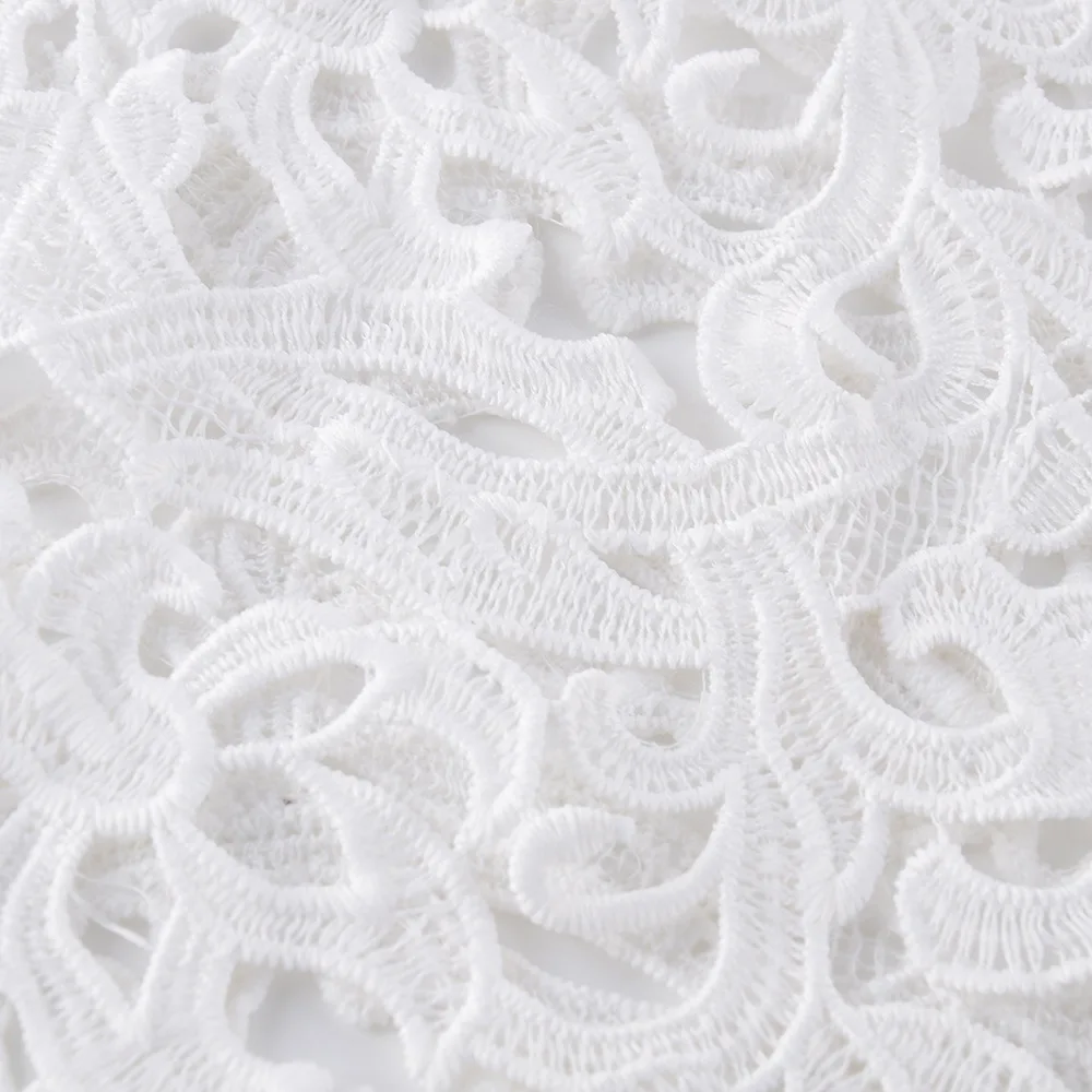 2018 Сексуальное Женское кружевное открытое пляжное платье макси Vestidos в