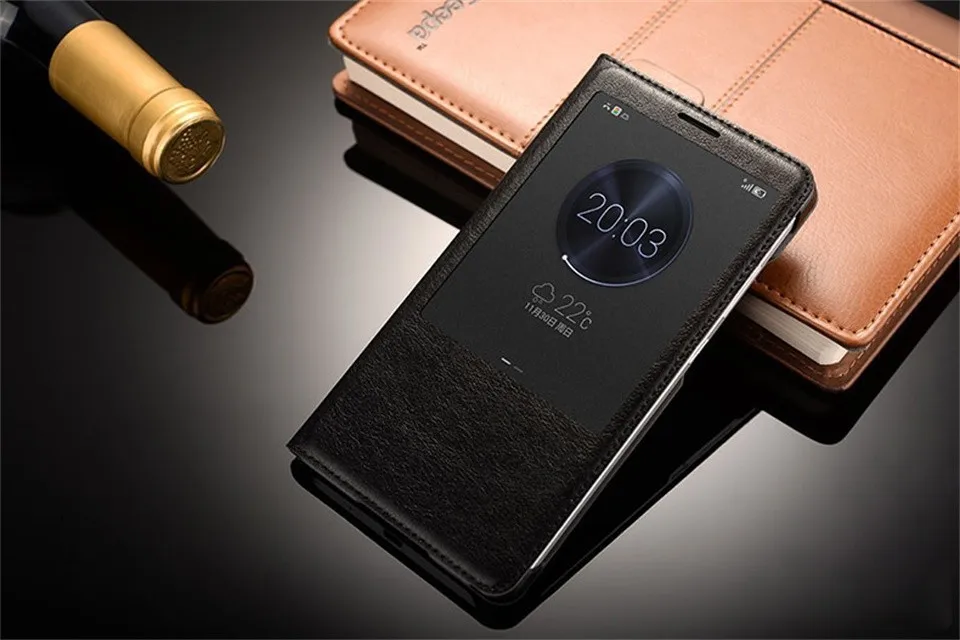 Флип-чехол для huawei Ascend mate 7, чехол, высокое качество, смарт-окно, флип, кожаный чехол для телефона, Fundas Capas для huawei mate 7 6,0