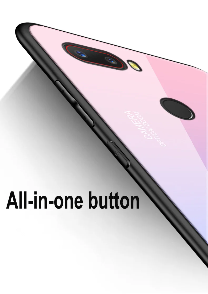 Чехол для nubia z17s чехол с градиентом из закаленного стекла+ чехол с мягкими краями для nubia z17 s dream glass чехол s nubia z17s nx595j shell