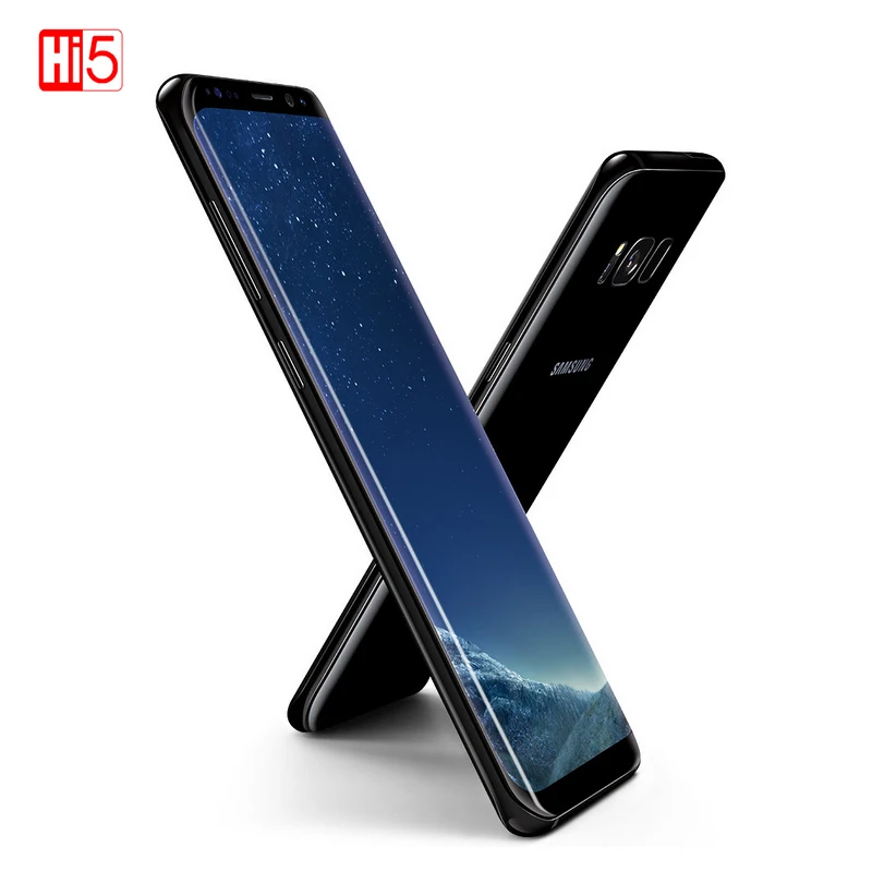 Разблокированный Samsung Galaxy S8 G950U snapdragon/G950F Exynos 4 ГБ ОЗУ 64 Гб ПЗУ 6," Восьмиядерный Android отпечаток пальца 12МП телефон
