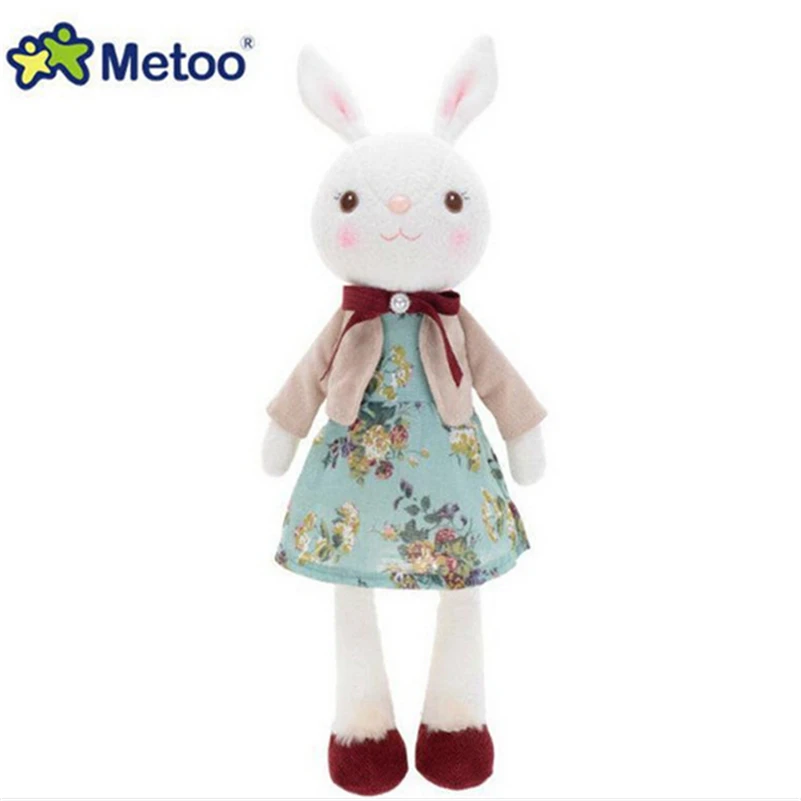 Новое поступление 1 шт. Подлинная кукла Metoo Angela Rabbit Kawaii Baby плюшевая для детей