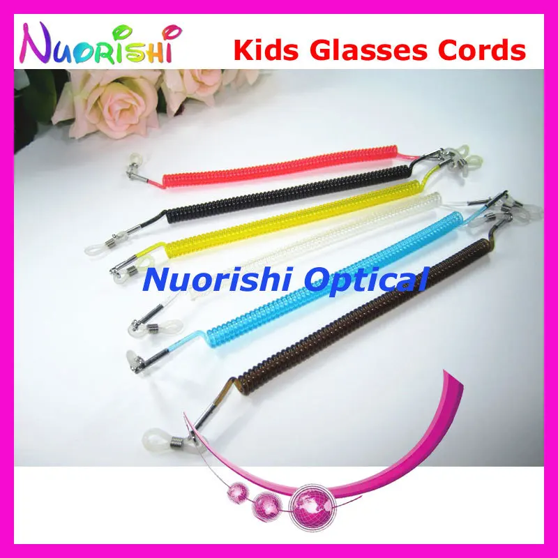 6 шт. Детские видов цветов Пластиковые Весенние солнцезащитные очки шнурок для