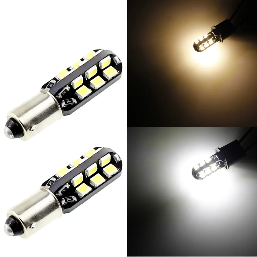CQD Light 2 шт. лучшие цены BA9S T4W 24 2835 теплый белый белая светодиодная лампа для