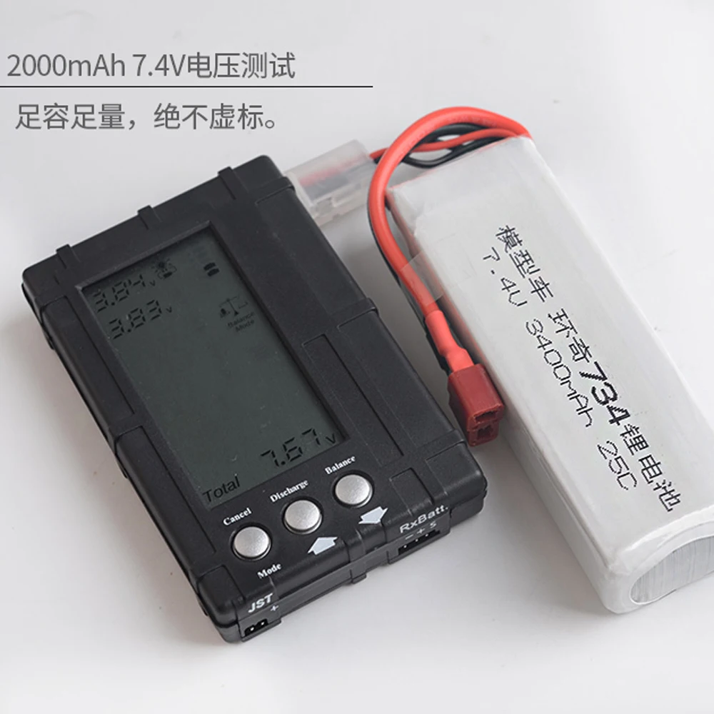 1 шт. аккумулятор 7 4 В 3400 мАч 25C 2 S li po pil (T/Jst/5500)|7.4 v|li-po 7.4 vli-po mah |