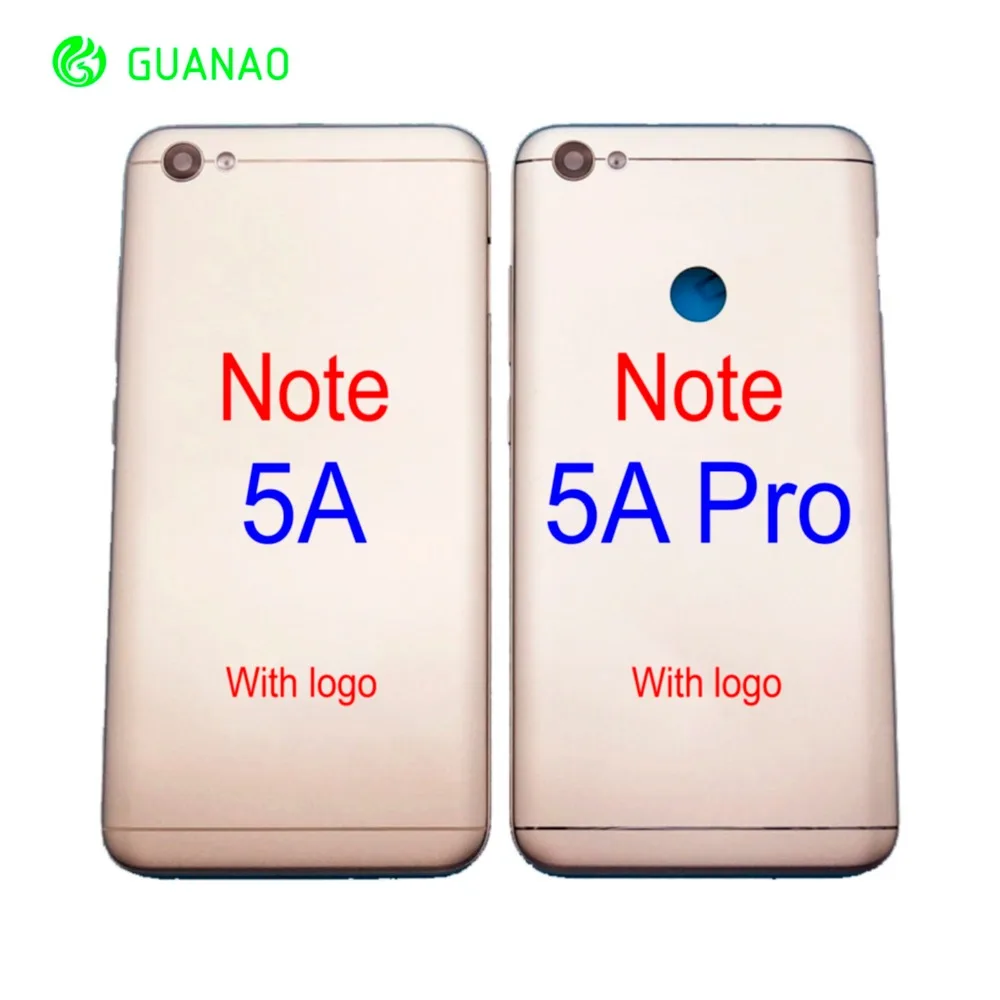 

FOR Xiaomi Redmi Note 5A Pro 5APro Battery Cover Rear Door Back Housing Case Replacement Redmi Note 5A 5APro Battery Cover