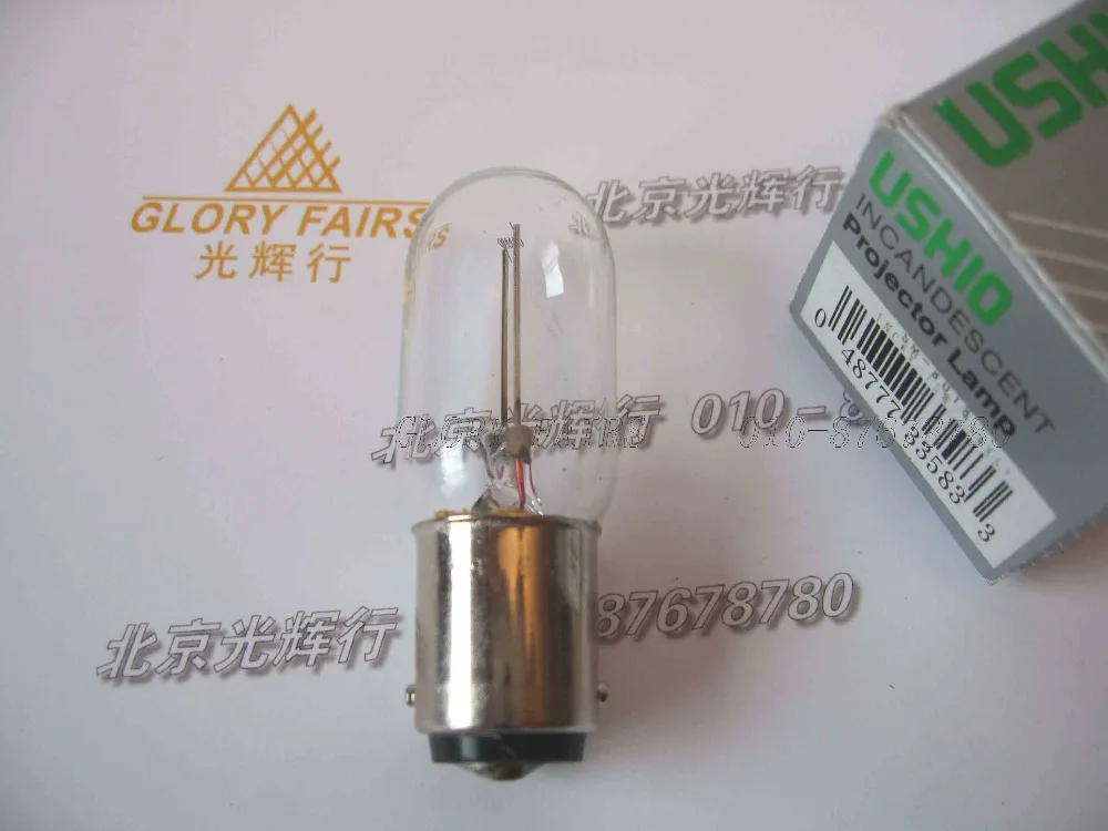 USHIO 8018 6V 15 Вт электрическая лампочка Neitz Nikon микроскоп лайкра коллиматорный 6V15W BA15D